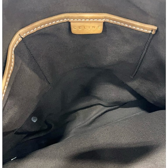Celine Macadam Coated Canvas Leather Vintage Tote Bag - Picture 12 of 15